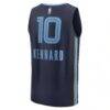 Luke Kennard Memphis Grizzlies Fashion7 Fast Break Replica Player Jersey - Navy - Detail View