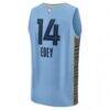 Zach Edey Memphis Grizzlies Fashion7 Fast Break Replica Player Jersey - Statement Edition - - Detail View