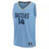 Zach Edey Memphis Grizzlies Fashion7 Fast Break Replica Player Jersey - Statement Edition - - Side View
