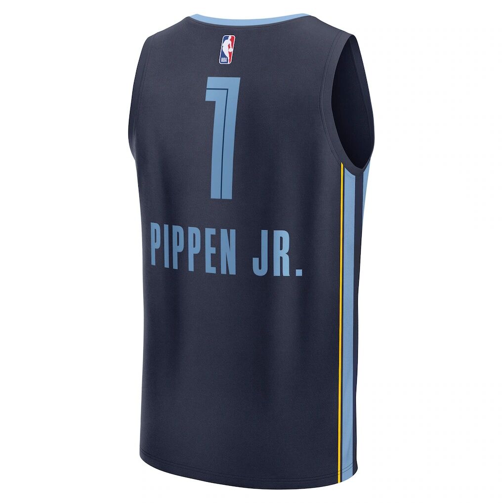 Scotty Pippen Jr. Memphis Grizzlies Fashion7 Fast Break Replica Player Jersey - Icon Edition