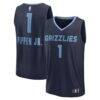 Scotty Pippen Jr. Memphis Grizzlies Fashion7 Fast Break Replica Player Jersey - Navy - Front View