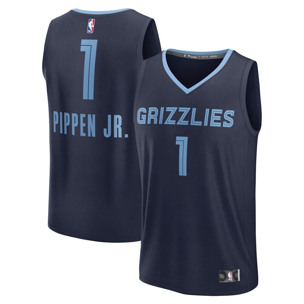 Scotty Pippen Jr. Memphis Grizzlies Fashion7 Fast Break Replica Player Jersey - Icon Edition