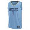 Scotty Pippen Jr. Memphis Grizzlies Fashion7 Fast Break Replica Player Jersey - Statement Edition - - Side View