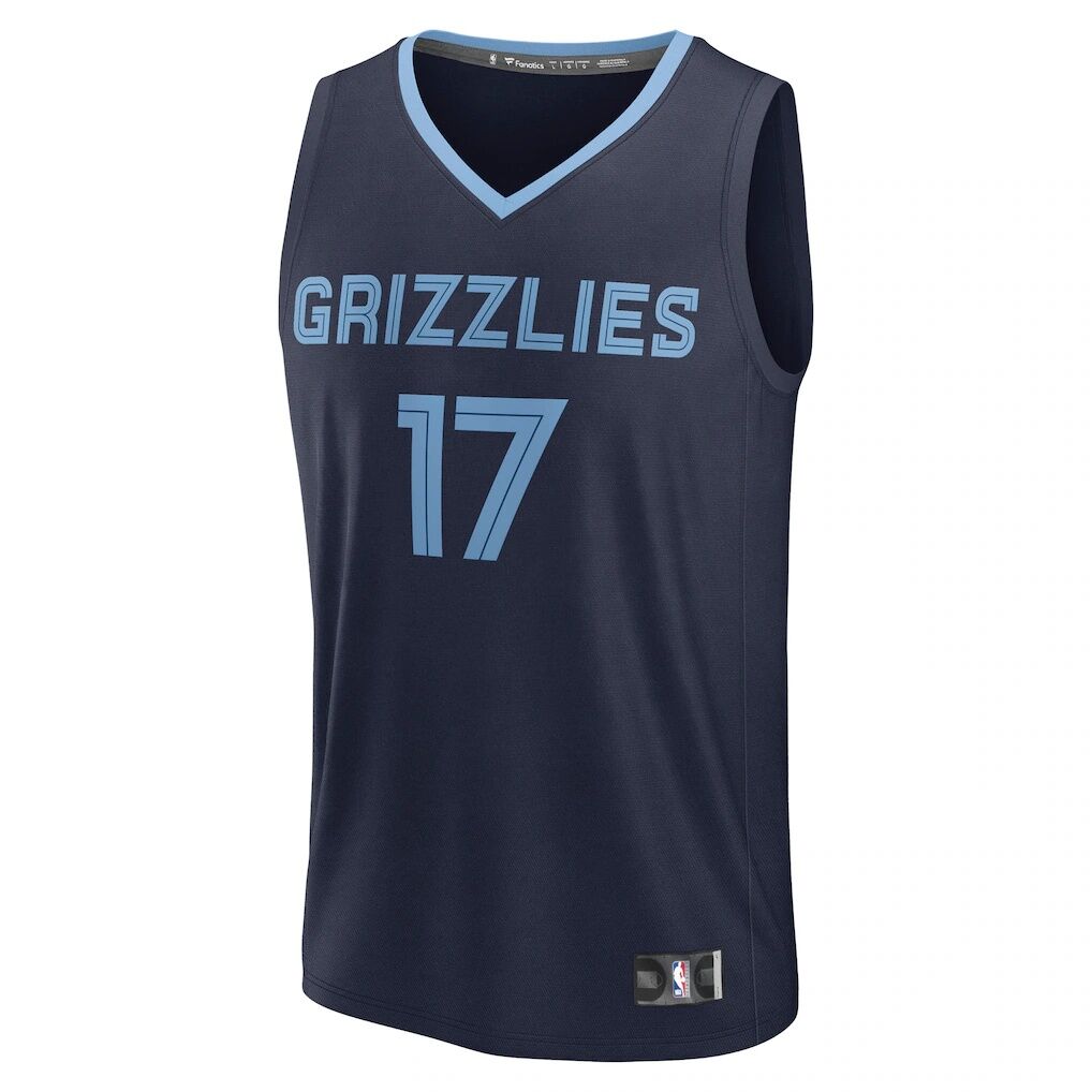 Yuki Kawamura Memphis Grizzlies Fashion7 Fast Break Replica Player Jersey - Icon Edition