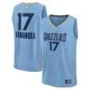 Yuki Kawamura Memphis Grizzlies Fashion7 Fast Break Replica Player Jersey - Statement Edition - - Front View