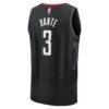 N'Faly Dante Houston Rockets Fashion7 Fast Break Replica Player Jersey - Black - Detail View