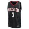 N'Faly Dante Houston Rockets Fashion7 Fast Break Replica Player Jersey - Black - Side View