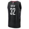 Jeff Green Houston Rockets Fashion7 Fast Break Replica Player Jersey - Black - Detail View