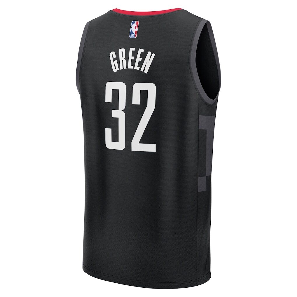 Jeff Green Houston Rockets Fashion7 Fast Break Replica Player Jersey - Statement Edition