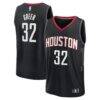 Jeff Green Houston Rockets Fashion7 Fast Break Replica Player Jersey - Black - Front View