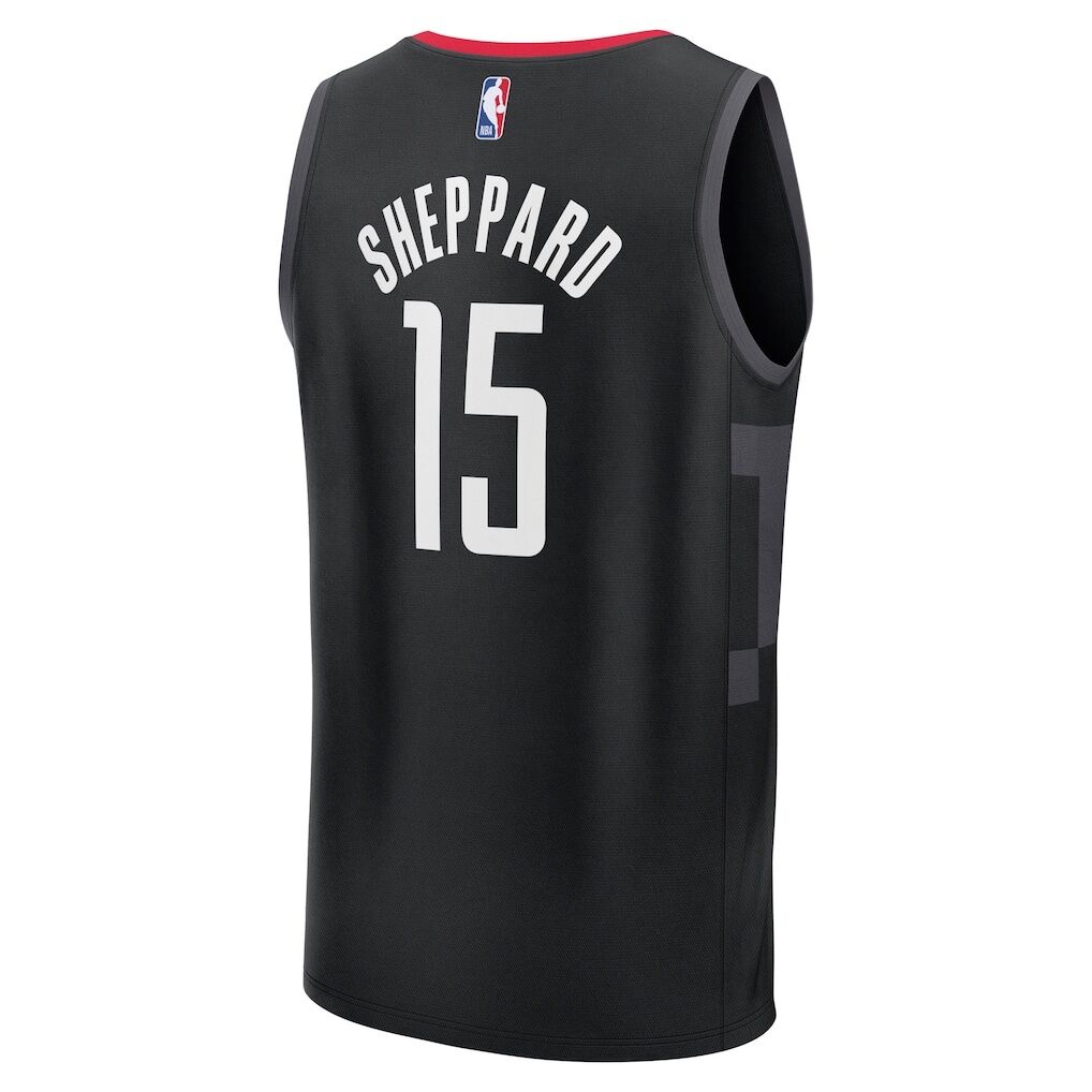 Reed Sheppard Houston Rockets Fashion7 Fast Break Replica Player Jersey - Statement Edition