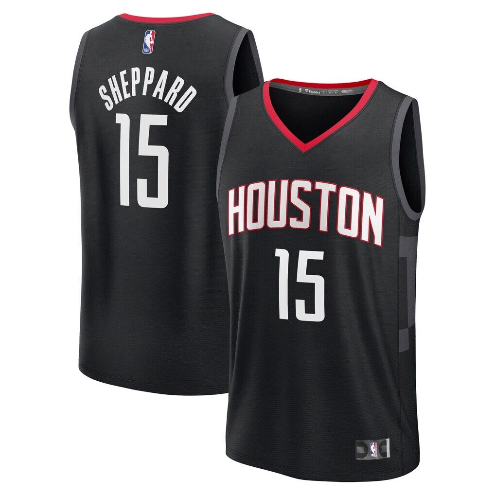 Reed Sheppard Houston Rockets Fashion7 Fast Break Replica Player Jersey - Statement Edition