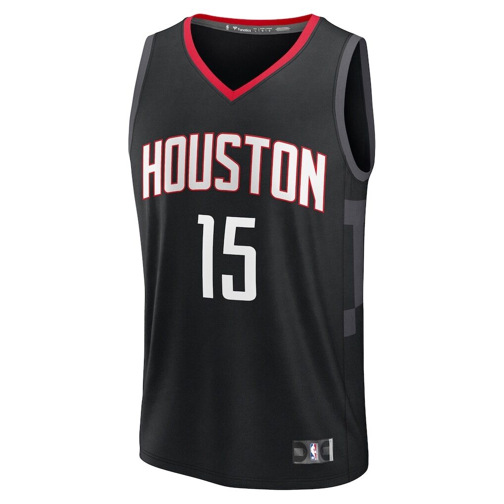 Reed Sheppard Houston Rockets Fashion7 Fast Break Replica Player Jersey - Statement Edition