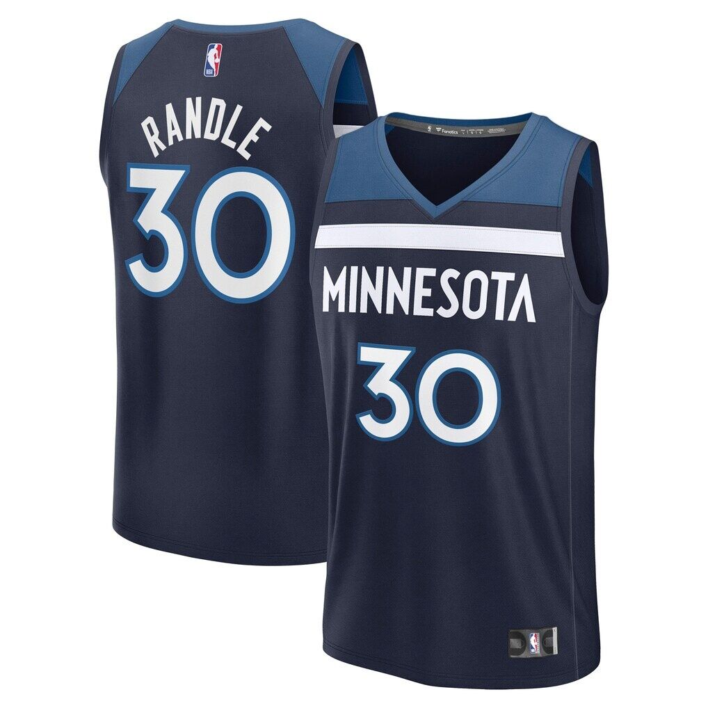 Julius Randle Minnesota Timberwolves Fashion7 Fast Break Replica Player Jersey - Icon Edition