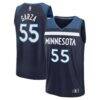 Luka Garza Minnesota Timberwolves Fashion7 Fast Break Replica Player Jersey - Navy - Front View