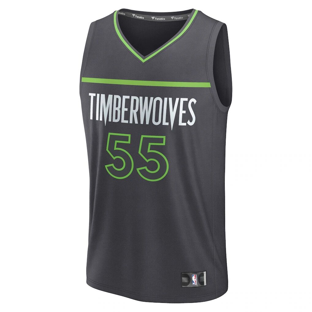 Luka Garza Minnesota Timberwolves Fashion7 Fast Break Replica Player Jersey - Statement Edition