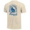 Alaska Fairbanks Nanooks Comfort Colors Mascot Overlay T-Shirt - Cream - Detail View
