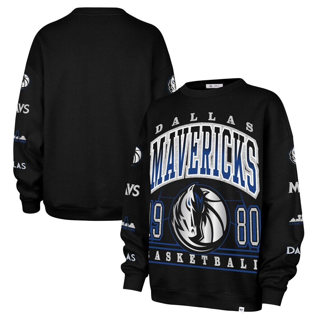 Dallas Mavericks '47 Women's 2025/26 City Edition Go Big Oversized Sweatshirt