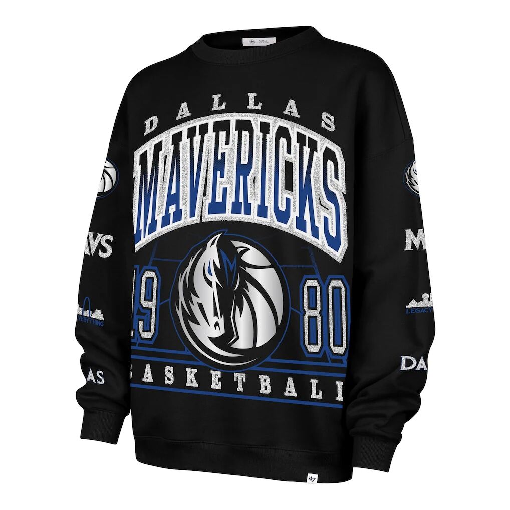 Dallas Mavericks '47 Women's 2025/26 City Edition Go Big Oversized Sweatshirt