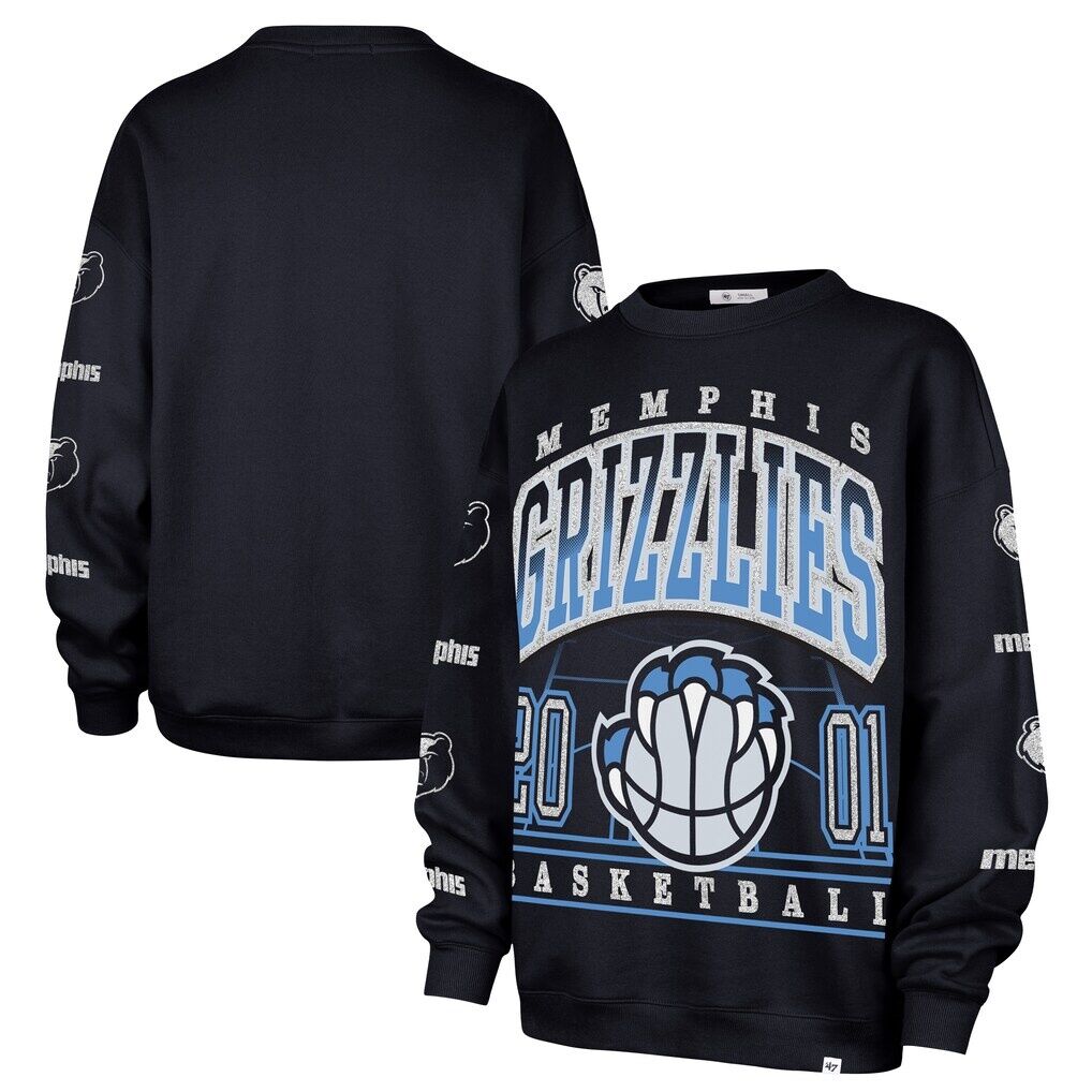 Memphis Grizzlies '47 Women's 2025/26 City Edition Go Big Oversized Sweatshirt