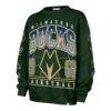 Milwaukee Bucks '47 Women's 2025/26 City Edition Go Big Oversized Sweatshirt - - Side View