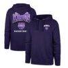 Sacramento Kings '47 2025/26 City Edition Jab Step Headline Hoodie - Purple - Front View