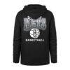 Brooklyn Nets '47 2025/26 City Edition Jab Step Headline Hoodie - Black - Detail View