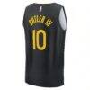 Jimmy Butler III Golden State Warriors Fashion7 Fast Break Replica Player Jersey - Black - Side View