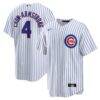 Pete Crow-Armstrong Chicago Cubs Nike Home Replica Jersey - White - Front View