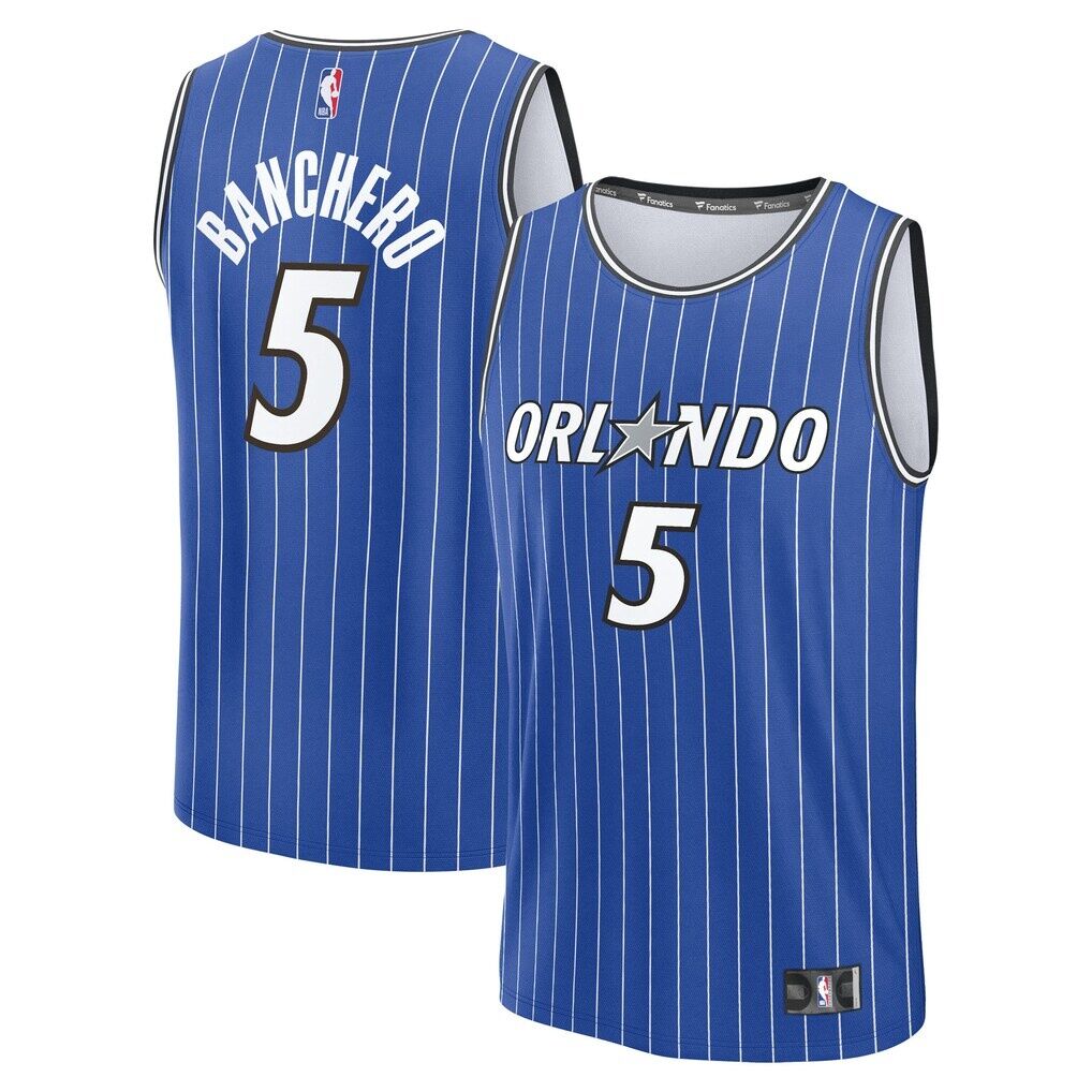 Paolo Banchero Orlando Magic Fashion7 Youth Fast Break Replica Player Jersey - Icon Edition