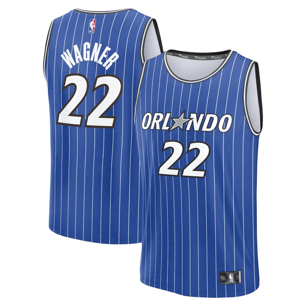 Franz Wagner Orlando Magic Fashion7 Fast Break Replica Player Jersey - Icon Edition