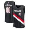 Scoot Henderson Portland Trail Blazers Fashion7 Youth Fast Break Replica Player Jersey - Black - Front View