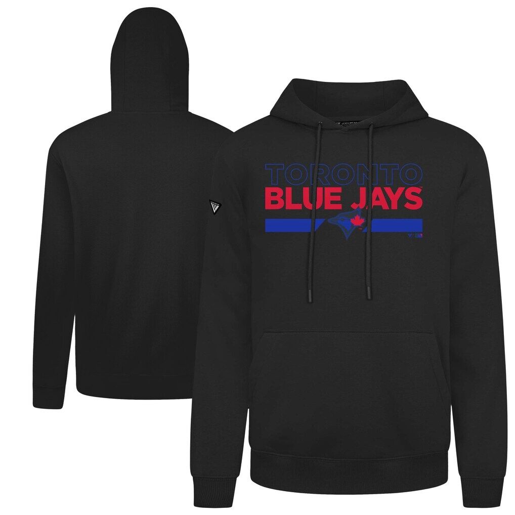 Toronto Blue Jays Levelwear City Connect Podium No Hitter Pullover Hoodie