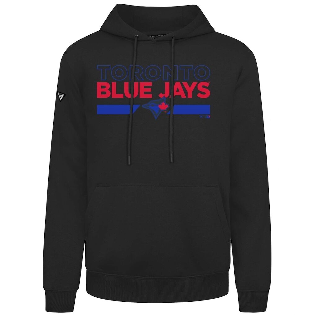 Toronto Blue Jays Levelwear City Connect Podium No Hitter Pullover Hoodie