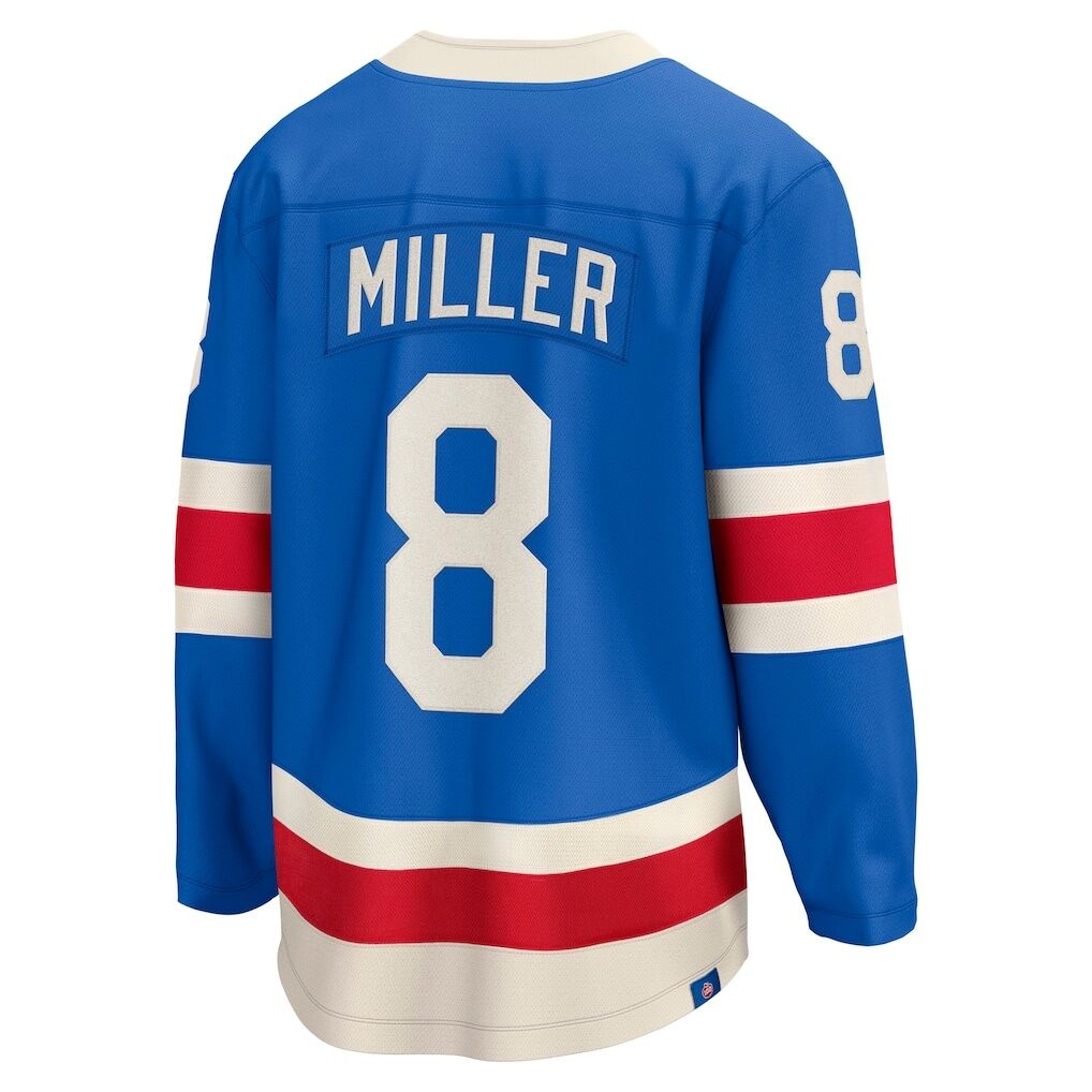 J.T. Miller New York Rangers Fashion7 Centennial Breakaway Jersey