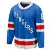 J.T. Miller New York Rangers Fashion7 Centennial Breakaway Jersey - Blue - Side View