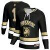 Army Black Knights GameDay Greats Unisex Lightweight Men's Hockey Fashion Jersey - Black - Front View