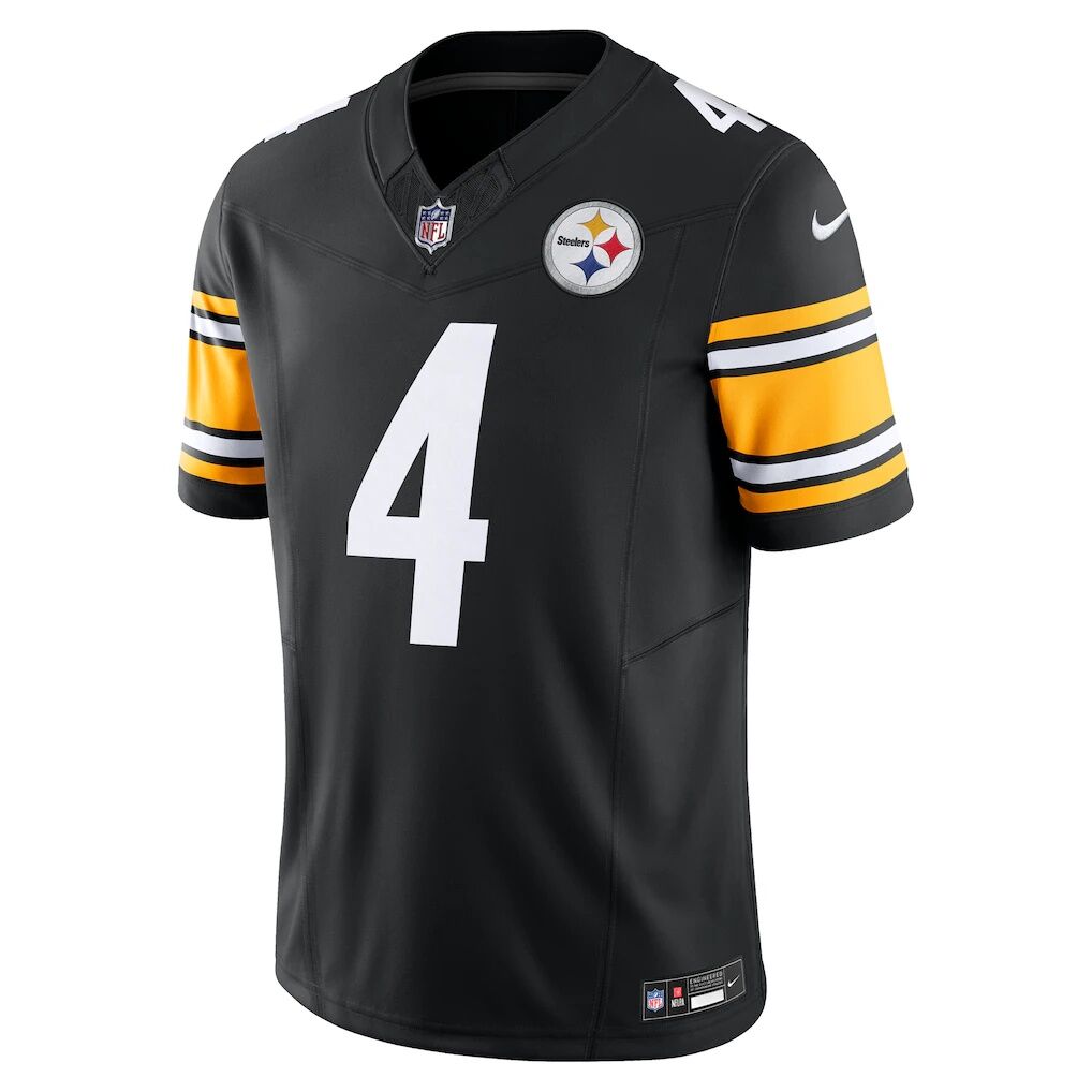 DK Metcalf Pittsburgh Steelers Nike Team Vapor F.U.S.E. Limited Jersey