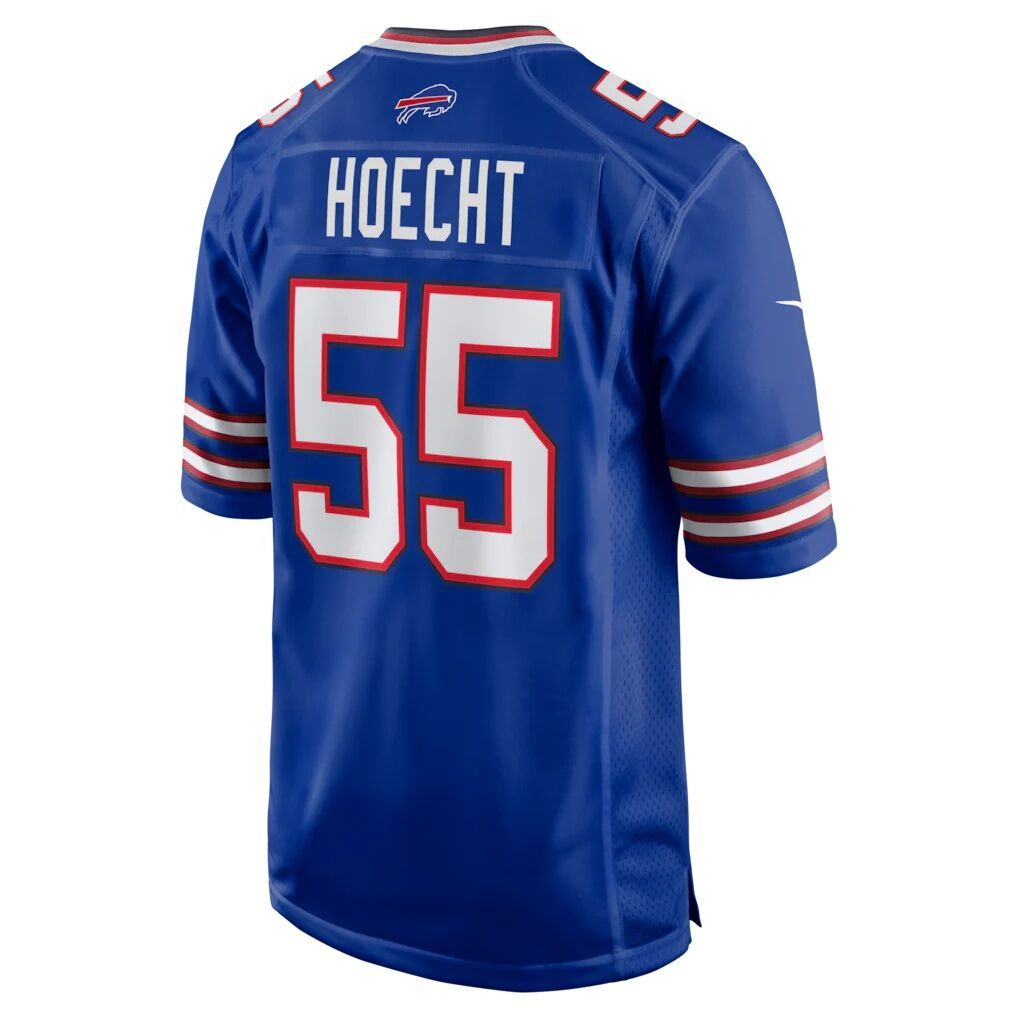 Michael Hoecht Buffalo Bills Nike Team Game Jersey -  Royal