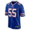 Michael Hoecht Buffalo Bills Nike Team Game Jersey - - Side View
