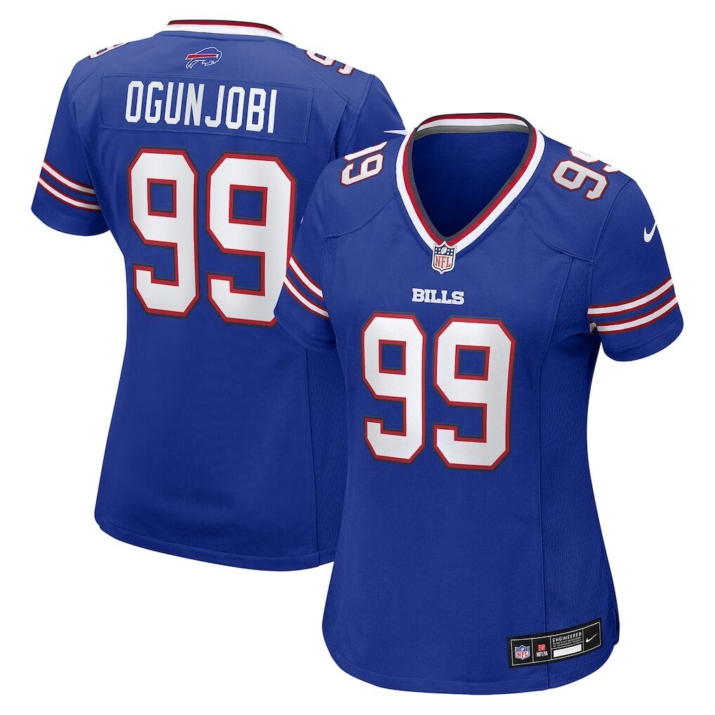 Larry Ogunjobi Buffalo Bills Nike Women's Team Game Jersey -  Royal