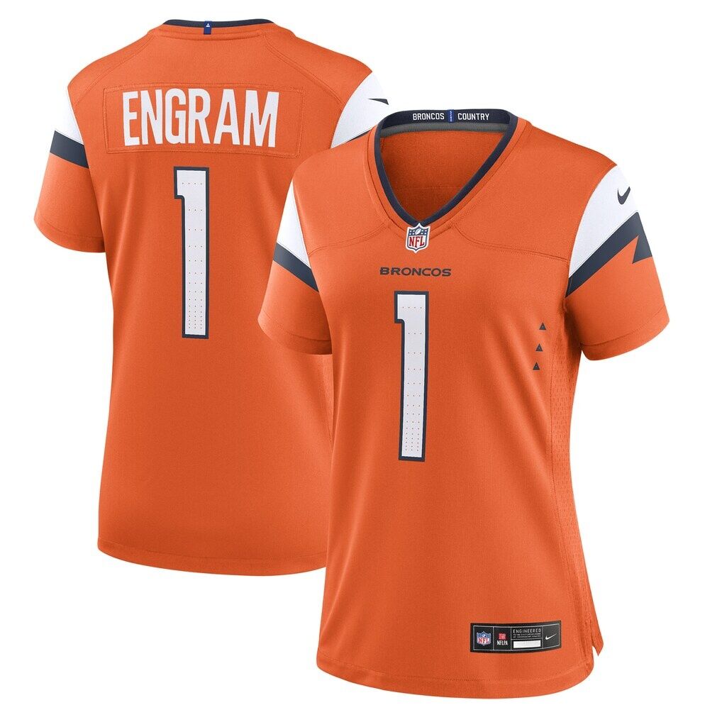 Evan Engram Denver Broncos Nike Women's Team Game Jersey