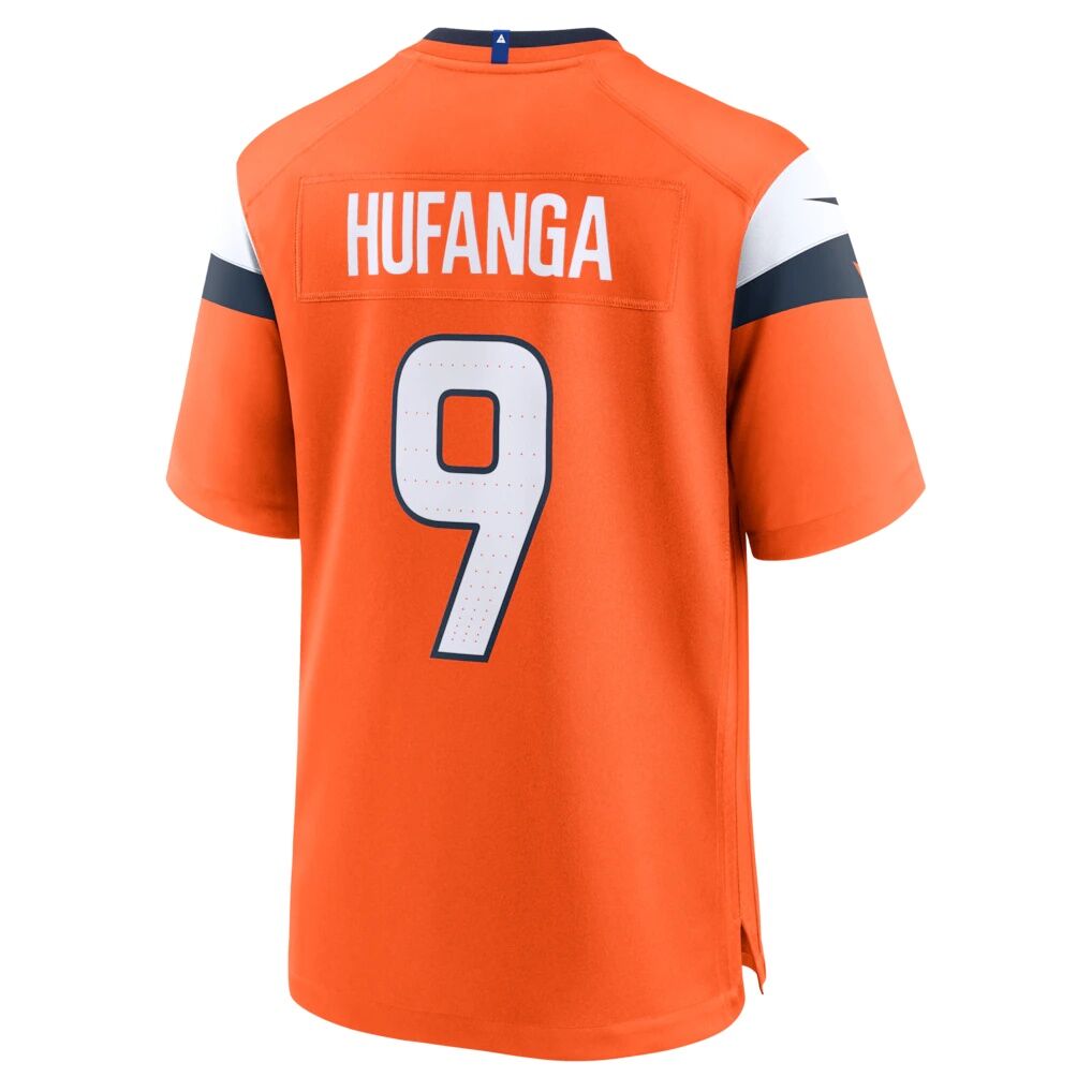 Talanoa Hufanga Denver Broncos Nike Team Game Jersey