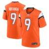 Talanoa Hufanga Denver Broncos Nike Team Game Jersey - Orange - Front View