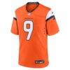 Talanoa Hufanga Denver Broncos Nike Team Game Jersey - Orange - Side View