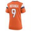 Talanoa Hufanga Denver Broncos Nike Women's Team Game Jersey - Orange - Detail View