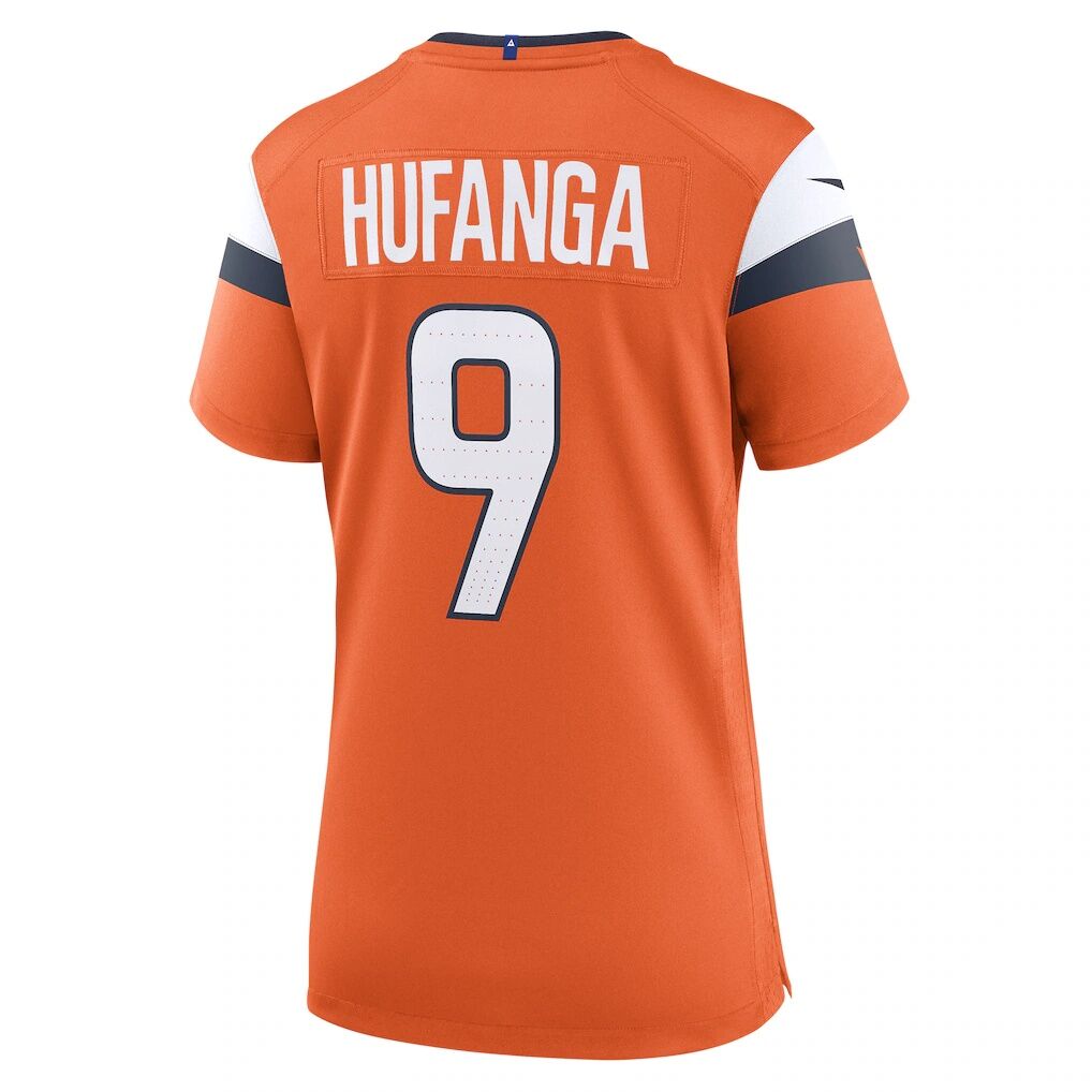 Talanoa Hufanga Denver Broncos Nike Women's Team Game Jersey