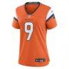 Talanoa Hufanga Denver Broncos Nike Women's Team Game Jersey - Orange - Side View