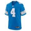 D.J. Reed Detroit Lions Nike Team Game Jersey - Blue - Side View
