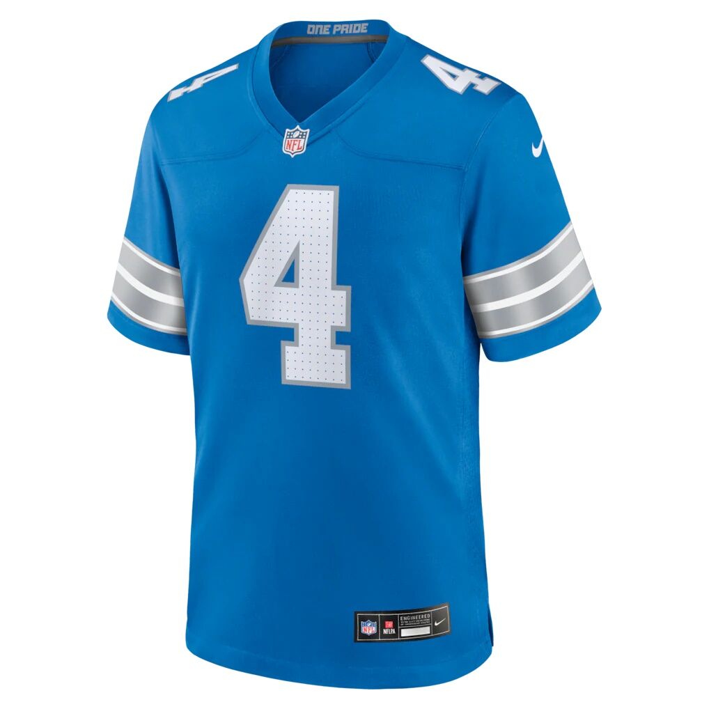 D.J. Reed Detroit Lions Nike Team Game Jersey